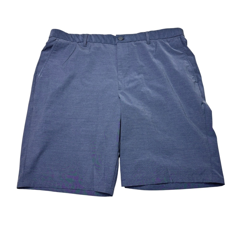 Johnnie-O Mulligan Performance Golf Shorts Mens 36X9 Blue JMSH2260 Stretch